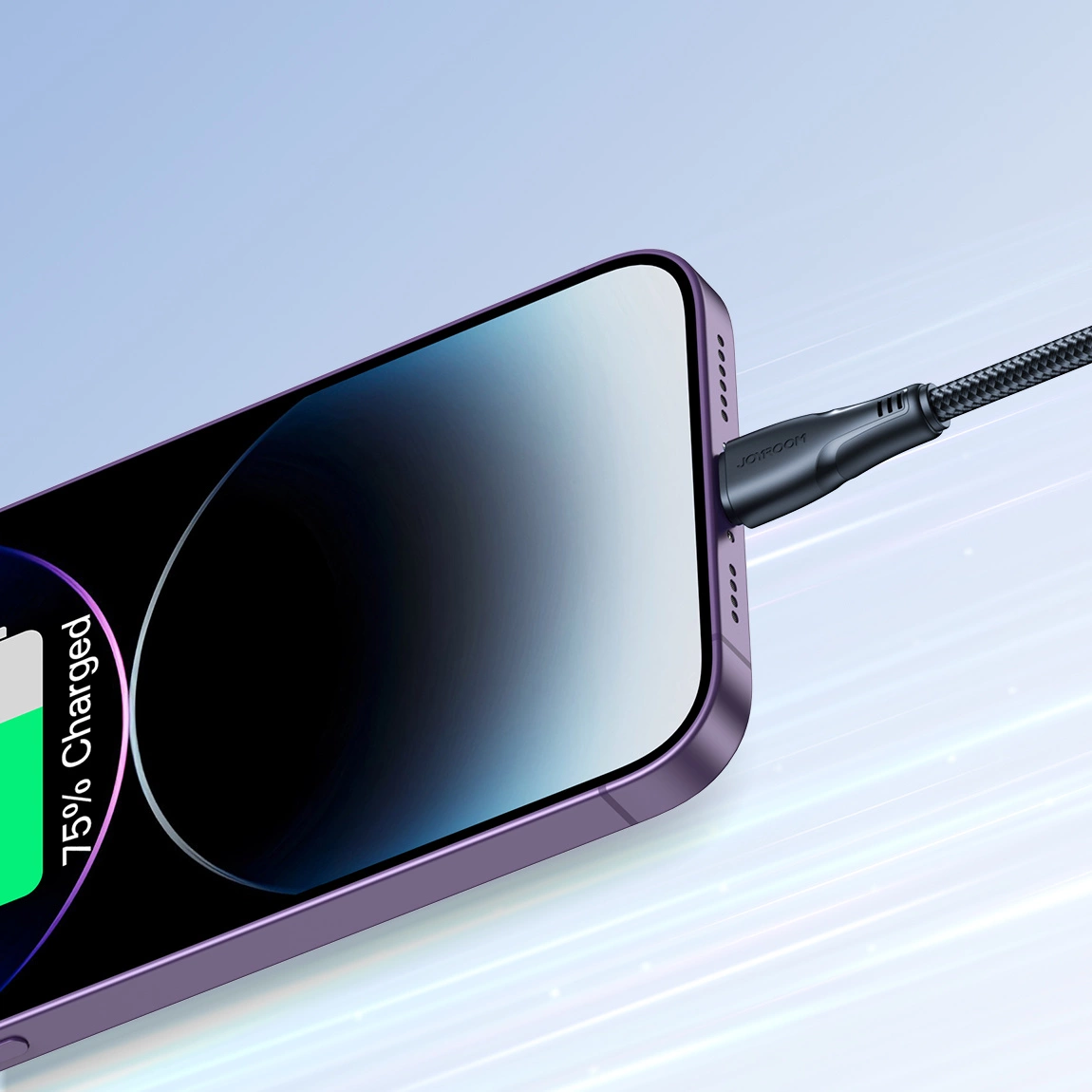 Câble de Données et de Charge USB-A - Lightning Joyroom S-A11, 18W, 1.2m, Noir
