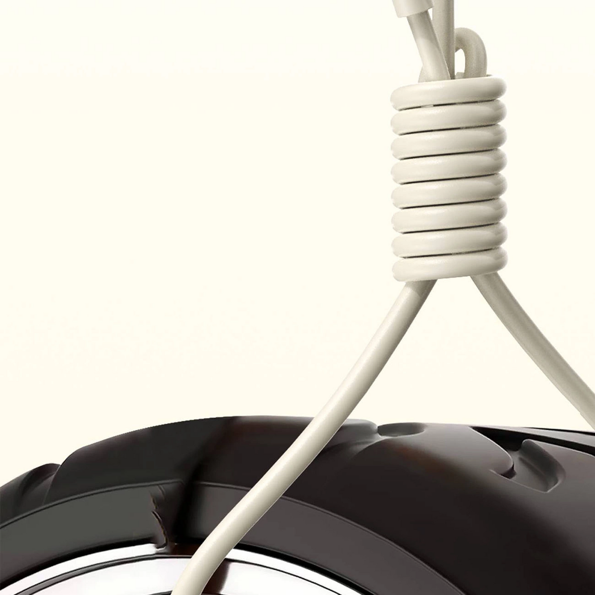 Câble de données et de charge USB-A - Lightning Dudao L7SL, 18W, 1m, Beige