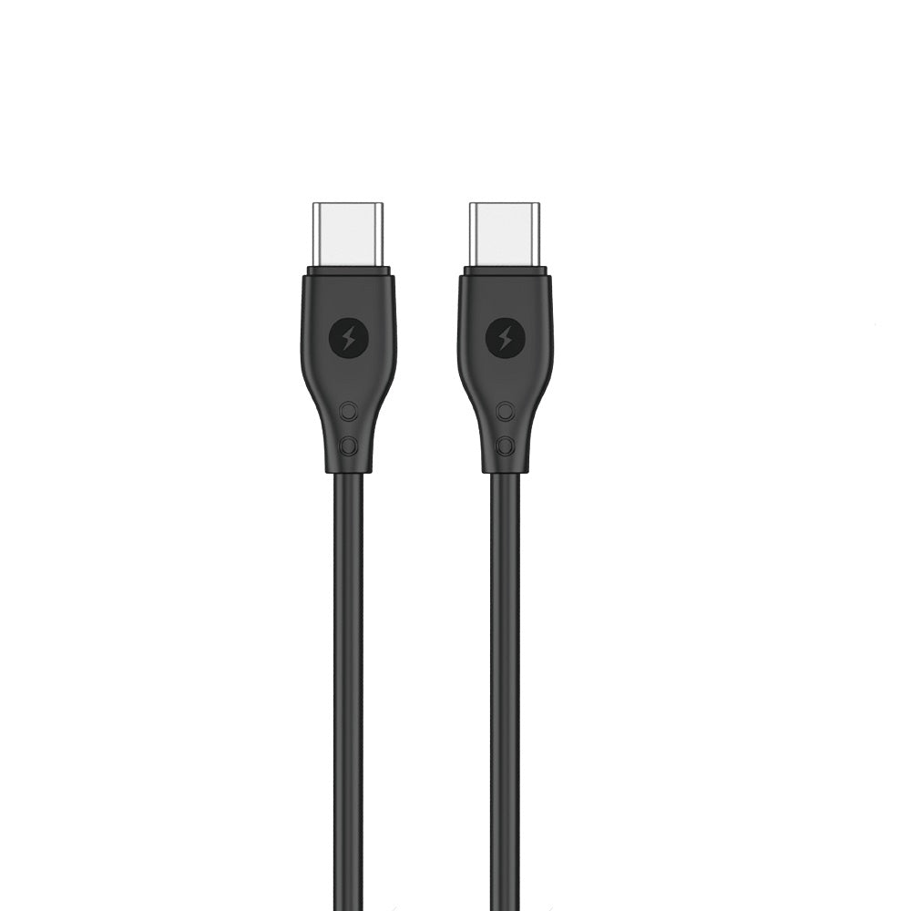 Câble de données et de charge USB-C - USB-C WiWu Wi-C002, 67W, 1m, noir