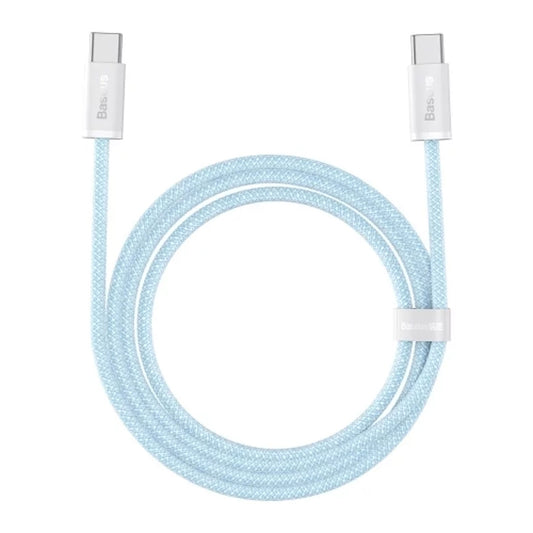 Câble de Données et de Charge USB-C - USB-C Baseus Dynamic Series, 100W, 1m, Bleu CALD000203