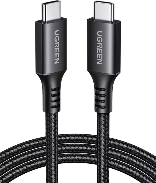Câble de données et de charge USB-C - USB-C UGREEN US567, 60W, 2m, Gris