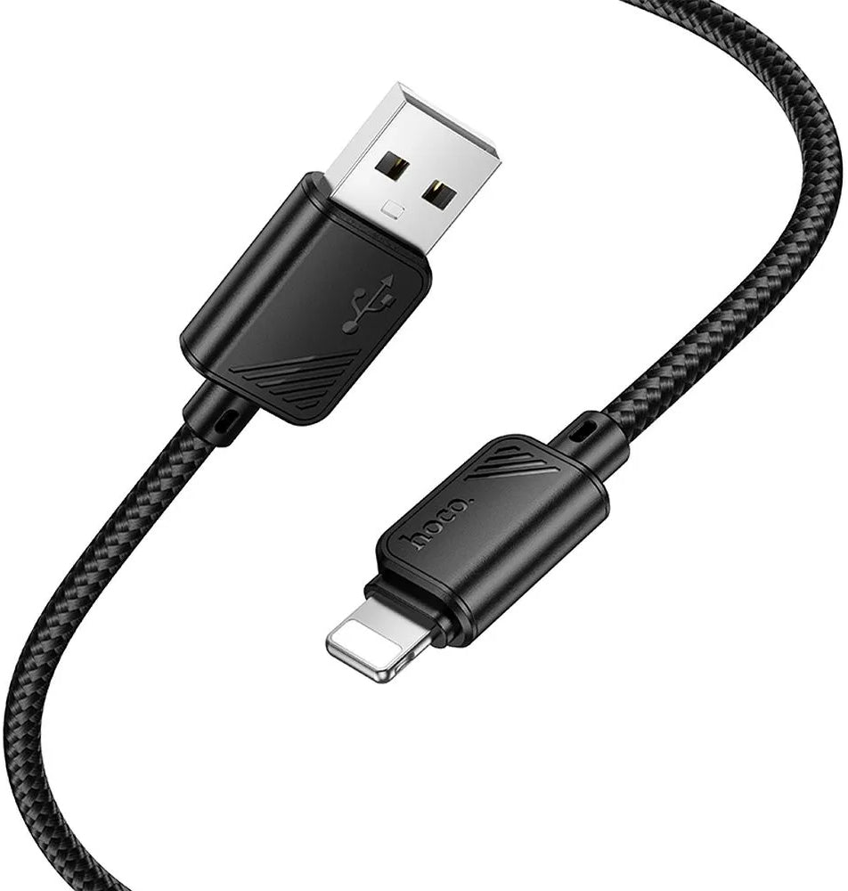 Câble de Données et de Charge USB-A - Lightning HOCO X113, 18W, 1m, Noir