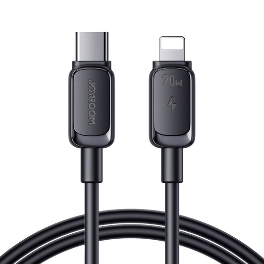 Câble de Données et de Charge USB-C - Lightning Joyroom A14, 20W, 1.2m, Noir