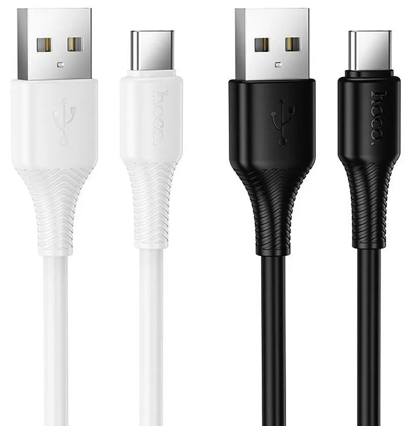 Câble de Données et de Charge USB-A - USB-C HOCO X120, 60W, 1m, Blanc