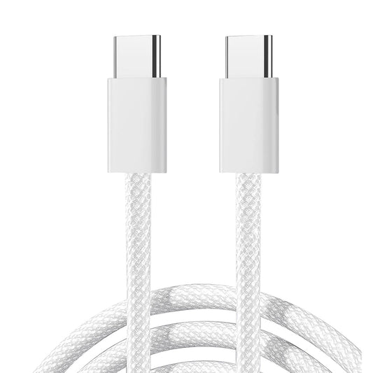 Câble de données et de charge USB-C - USB-C Joyroom S-A45, 60W, 1m, blanc
