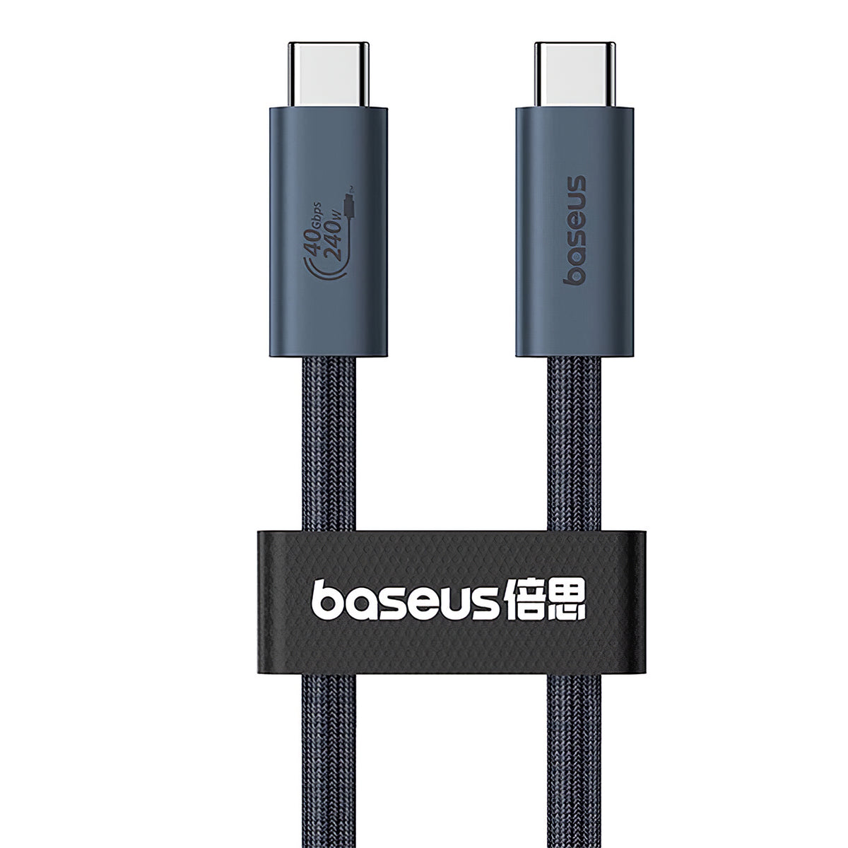 Câble de Données et de Charge USB-C - USB-C Baseus Flash Series II, 240W, 1m, Noir P10311803111-00