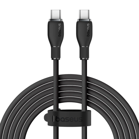 Câble de Données et de Charge USB-C - USB-C Baseus Pudding, 100W, 2m, Noir P10355702111-01
