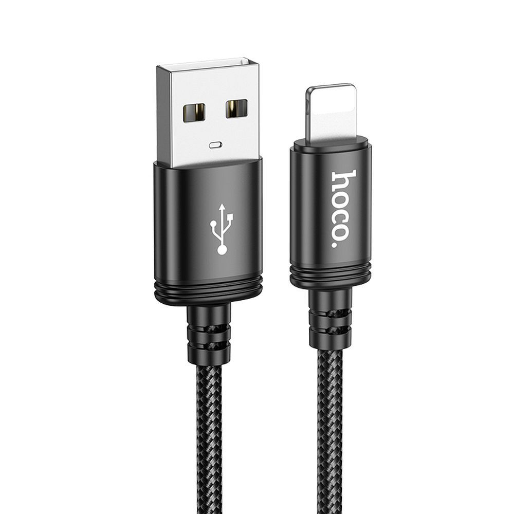 Câble de Données et de Charge USB-A - Lightning HOCO X89, 18W, 2m, Noir