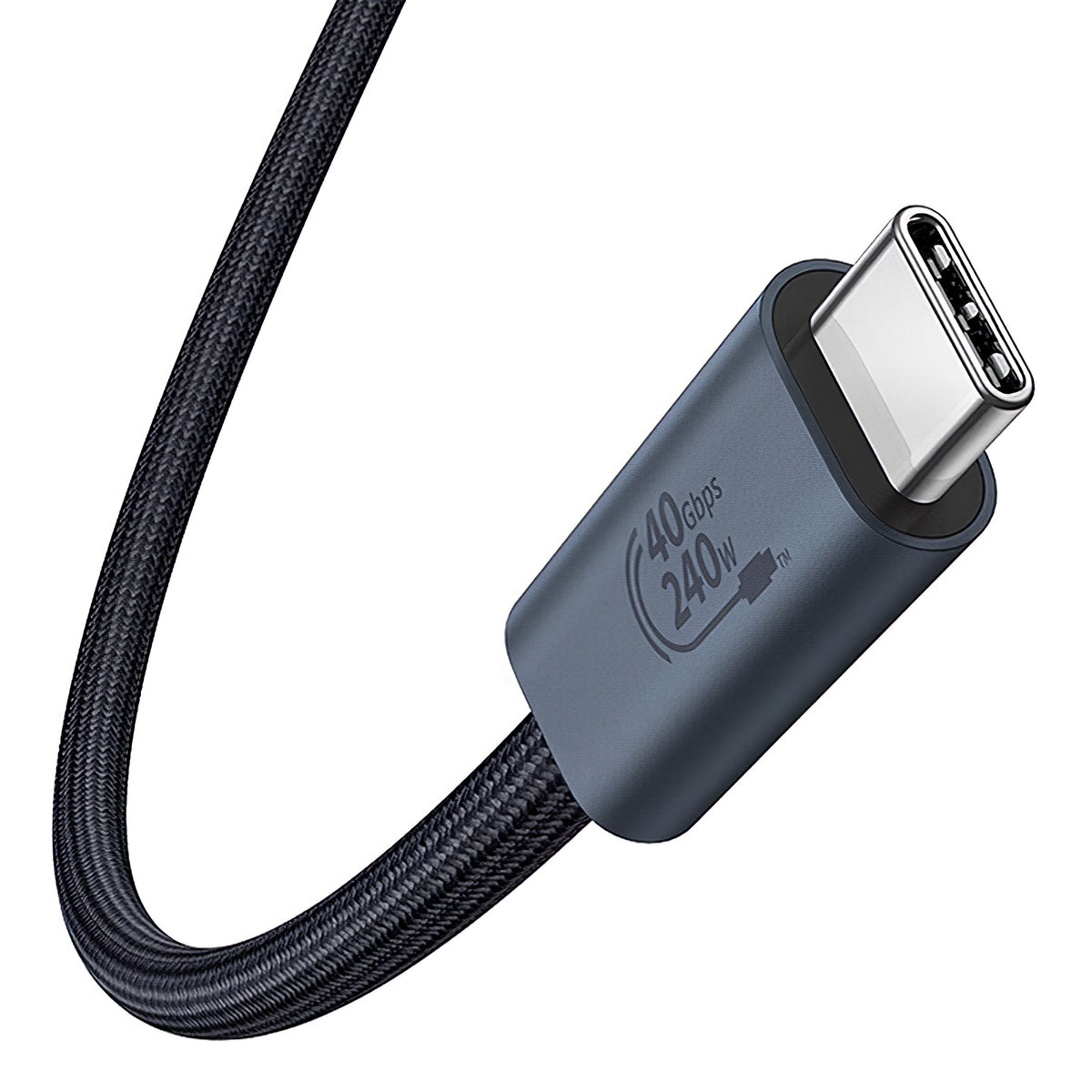 Câble de Données et de Charge USB-C - USB-C Baseus Flash Series II, 240W, 1m, Noir P10311803111-00