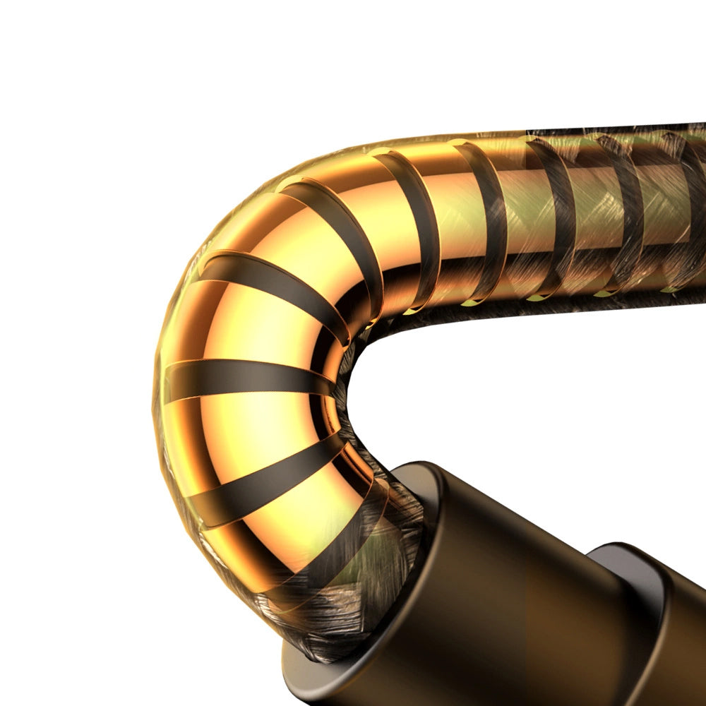 Câble de Données et de Charge USB-C - USB-C Joyroom S-CC100A6 Angled, 100W, 1.2m, Noir