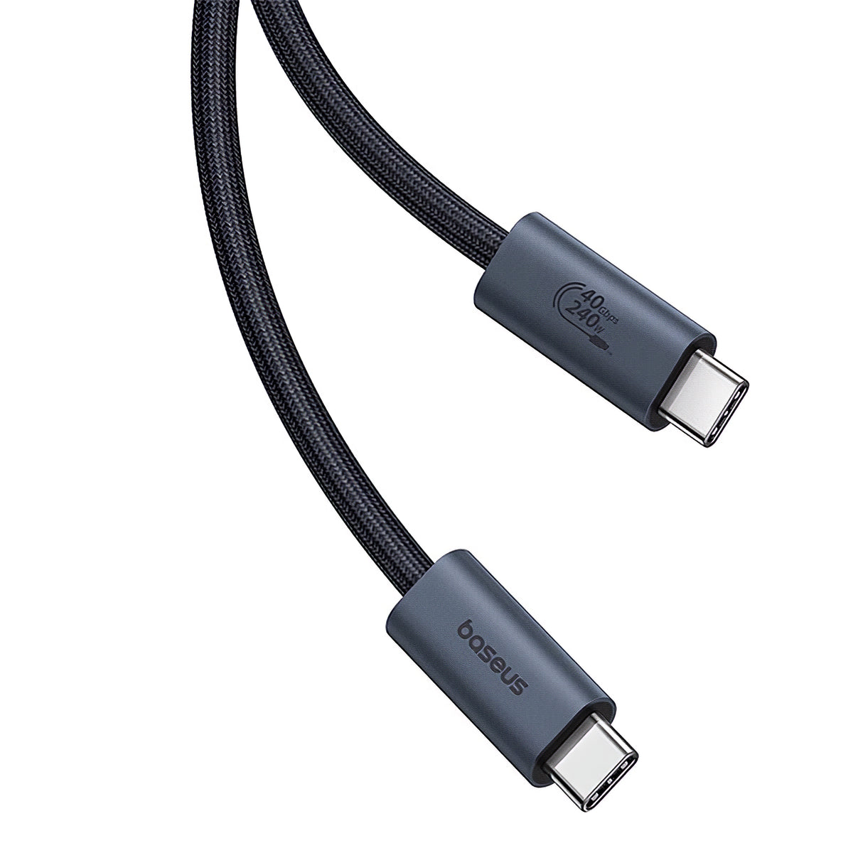 Câble de Données et de Charge USB-C - USB-C Baseus Flash Series II, 240W, 1m, Noir P10311803111-00