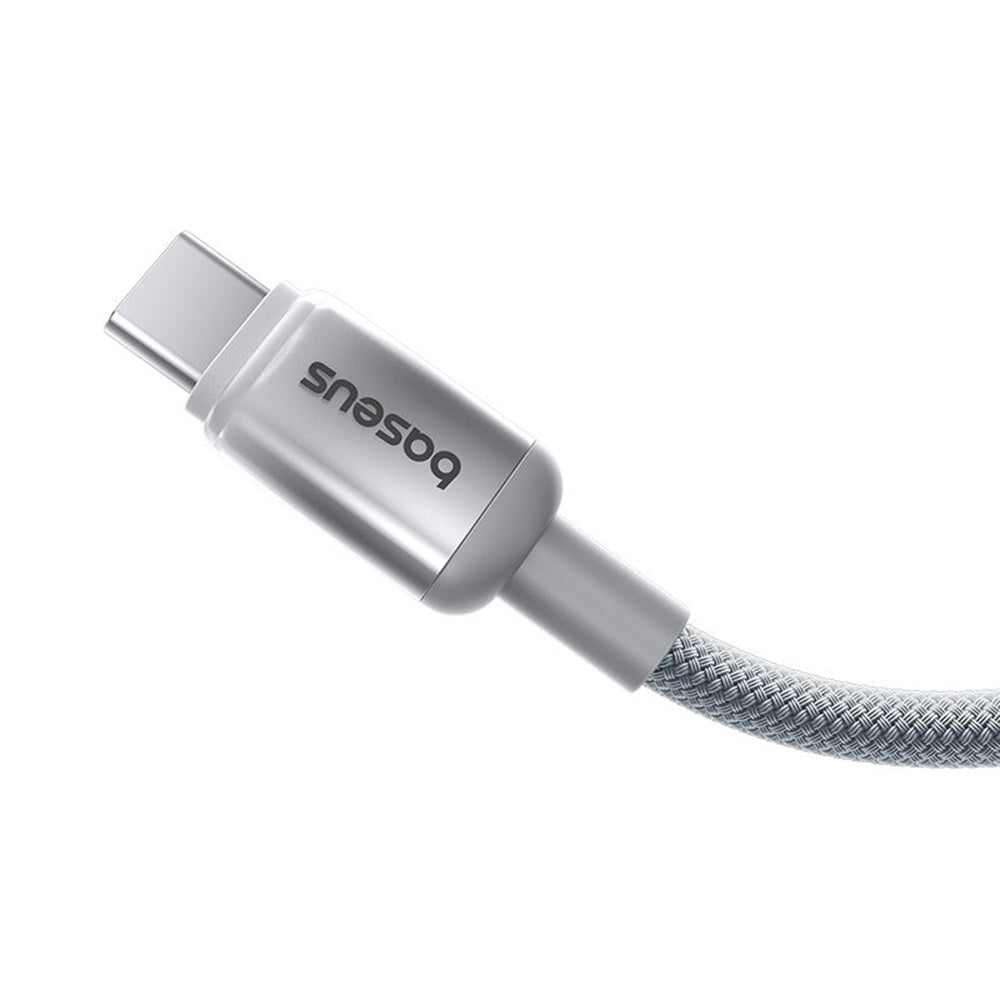 Câble de Données et de Charge USB-A - USB-C Baseus Discolor, 100W, 1m, Argenté E0420803