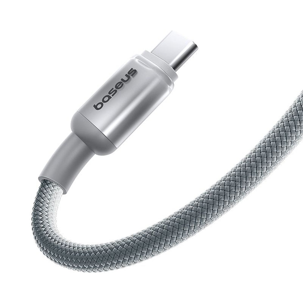 Câble de données et de charge USB-A - USB-C Baseus Discolor, 100W, 2m, Argent E0420803