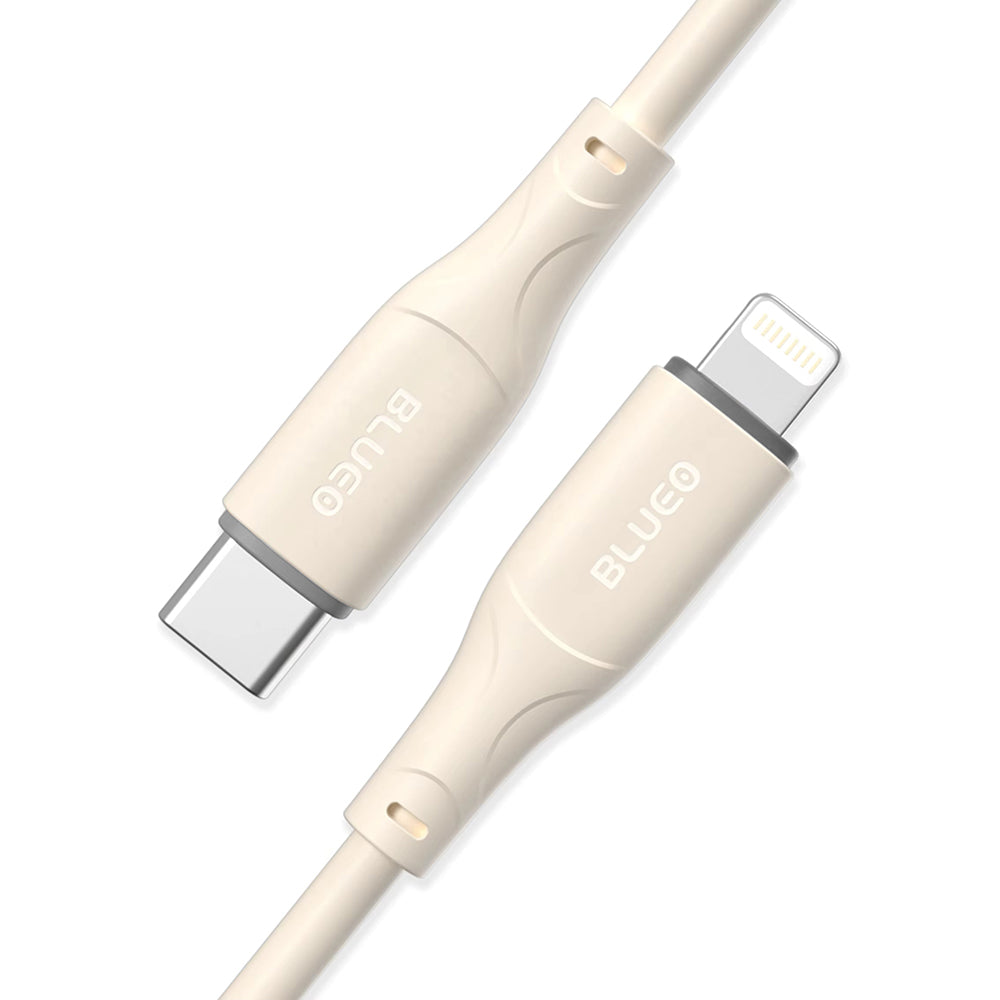 Câble de Données et de Charge USB-C - Lightning Blueo Ape Legend, 20W, 1.5m, Gris
