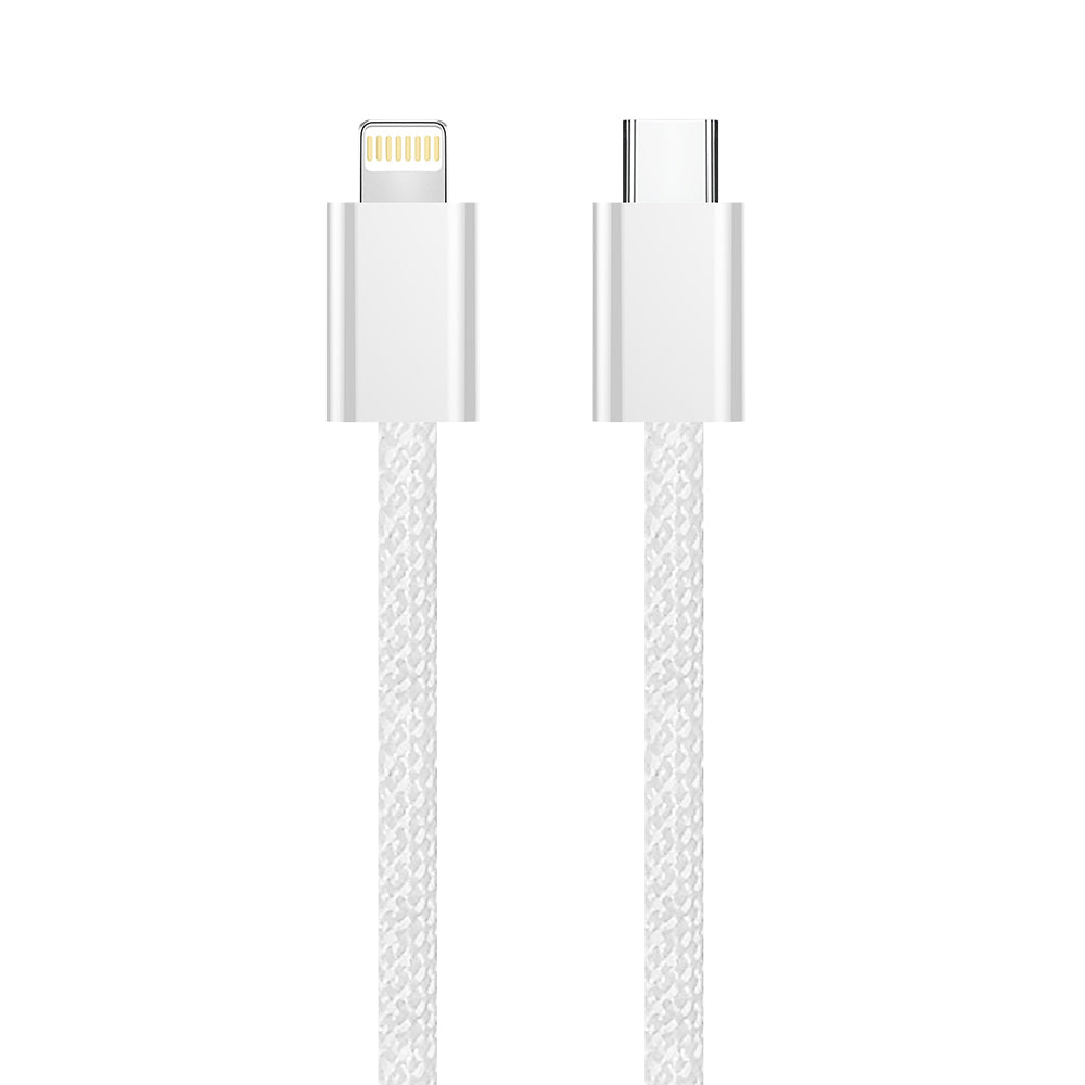 Câble de Données et de Charge USB-C - Lightning ColorWay CW-CBPDCL061, 27W, 1m, Gris