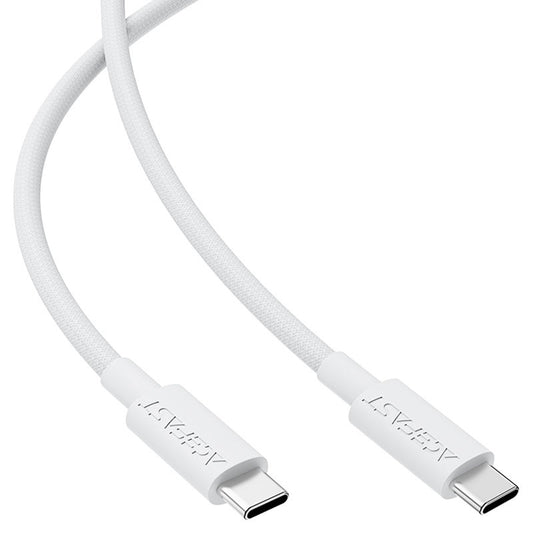 Câble de données et de charge USB-C - USB-C Acefast C18-03, 60W, 1.2m, Blanc