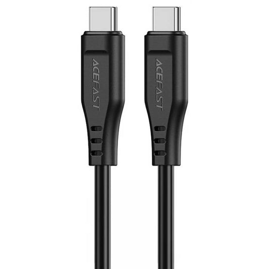 Câble de Données et de Charge USB-C - USB-C Acefast C3-03, 60W, 1.2m, Noir