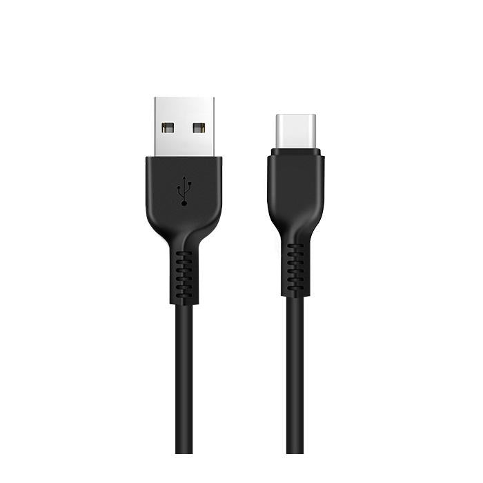 Câble de données et de charge USB-A - USB-C HOCO Flash X20, 18W, 3m, Noir