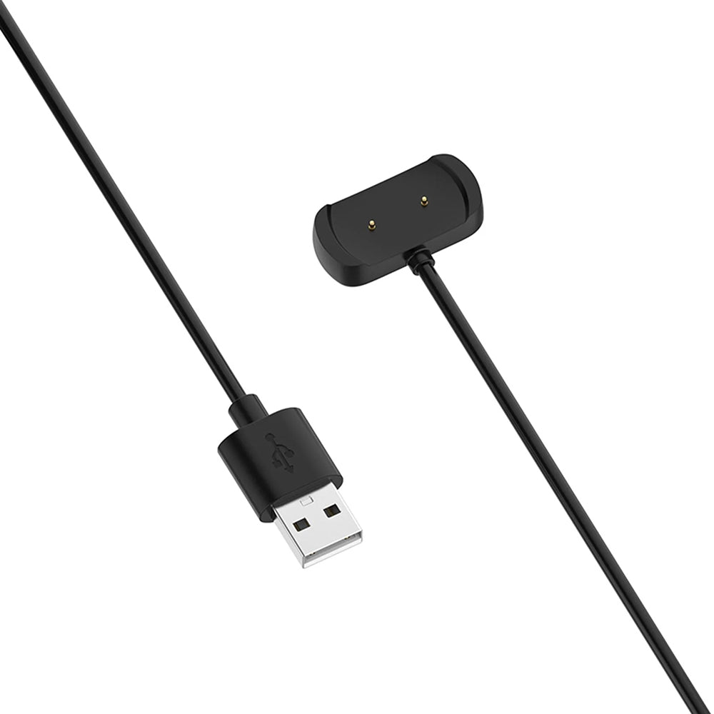 Câble de Chargement Techsuit THA6 pour Amazfit Watch Series, USB-A, Noir