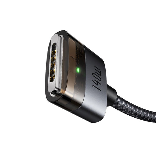 Câble de charge McDodo CA-2070, USB-C - MagSafe 3, 140W, 2m, Noir