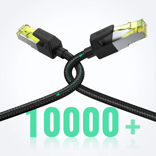 Câble réseau UGREEN NW150, UTP, Cat7, 2m, Noir