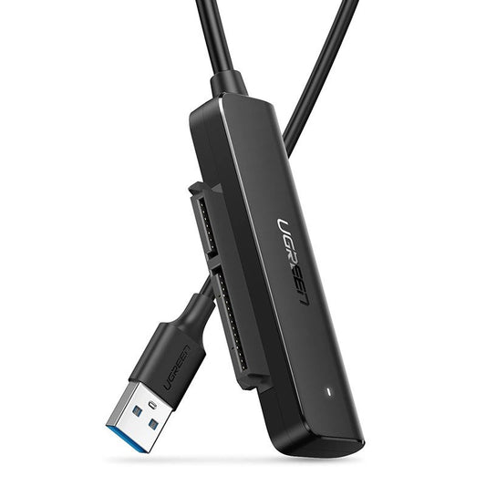Câble UGREEN CM321, USB-A 3.0 - SATA 2.5inch, 0.5m, Noir