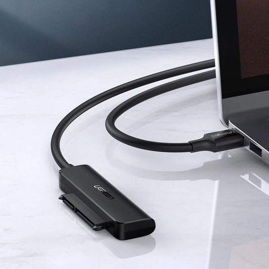 Câble UGREEN CM321, USB-A 3.0 - SATA 2.5inch, 0.5m, Noir
