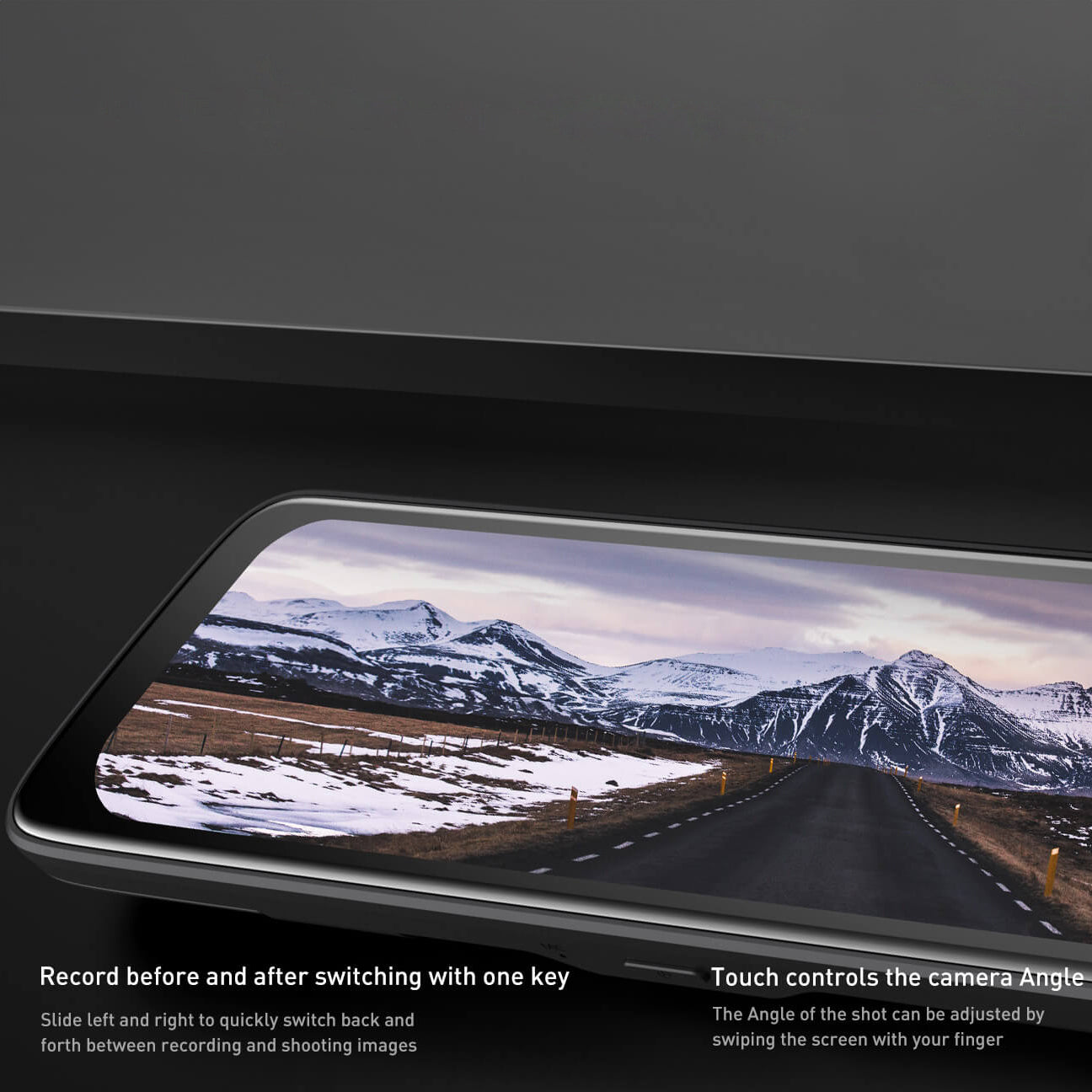 Caméra Auto Avant Arrière DDPAI mola E3, 2K, Wi-Fi