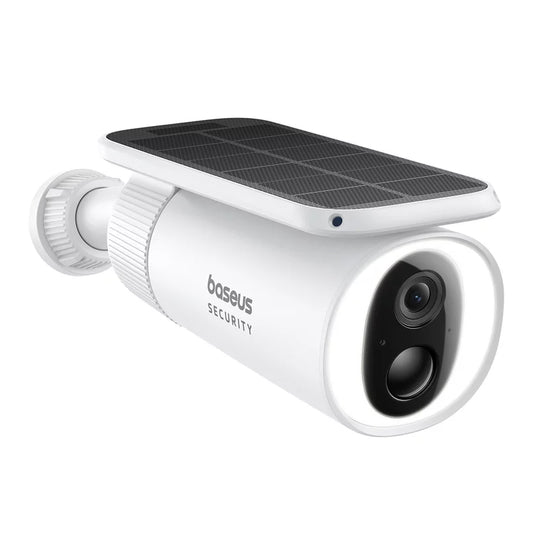 Caméra de Surveillance Baseus Solar S1, Wi-Fi, 2K, IP67, Panneau Solaire, Extérieur S0SW002130