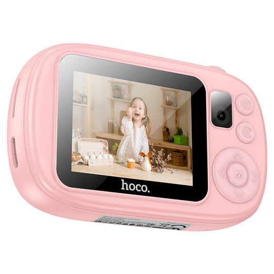 Caméra Numérique HOCO DV205 Kids, 720P, 1MP, Rose