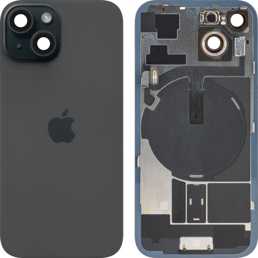 Apple iPhone 15 Battery Cover, Noir, Swap