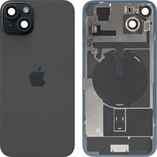 Apple iPhone 15 Plus Battery Cover, Noir, Swap