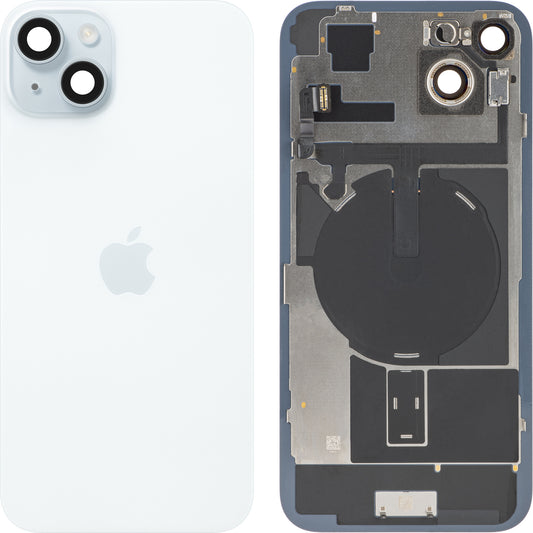 Apple iPhone 15 Plus Battery Cover, Bleu, Swap