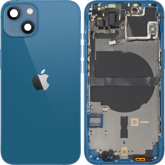 Apple iPhone 13 Battery Cover, avec Middle Case, bleu, Swap