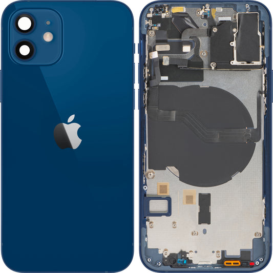 Apple iPhone 12 Battery Cover, avec Middle Case, bleu, Swap