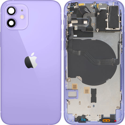 Apple iPhone 12 Battery Cover, avec étui, violet, Swap