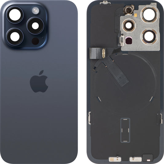 Housse de batterie Apple iPhone 15 Pro, Bleu (Bleu Titane), Swap