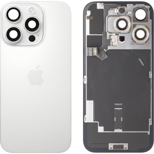 Coque Batterie Apple iPhone 16 Pro, Blanc (Titanium Blanc), Échange