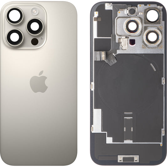 Coque Batterie Apple iPhone 16 Pro, Beige (Titane Naturel), Échange
