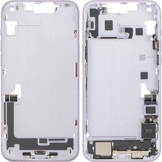 Capot de batterie Apple iPhone 14 Plus, avec coque centrale, pièces complètes, Violet, Échange