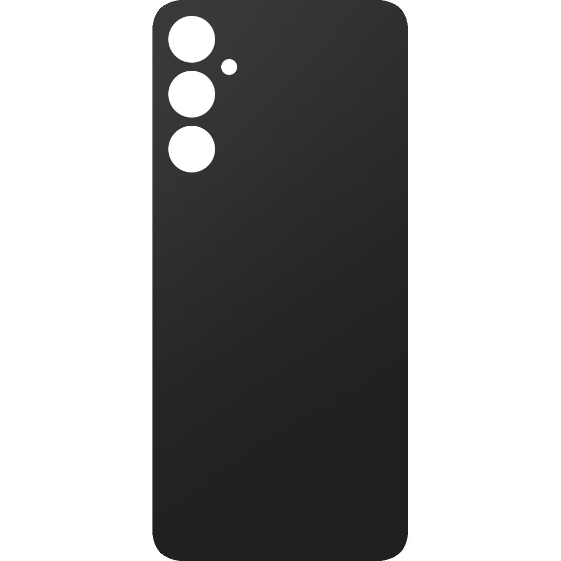 Cache Batterie compatible avec Samsung Galaxy A05s A057, Noir