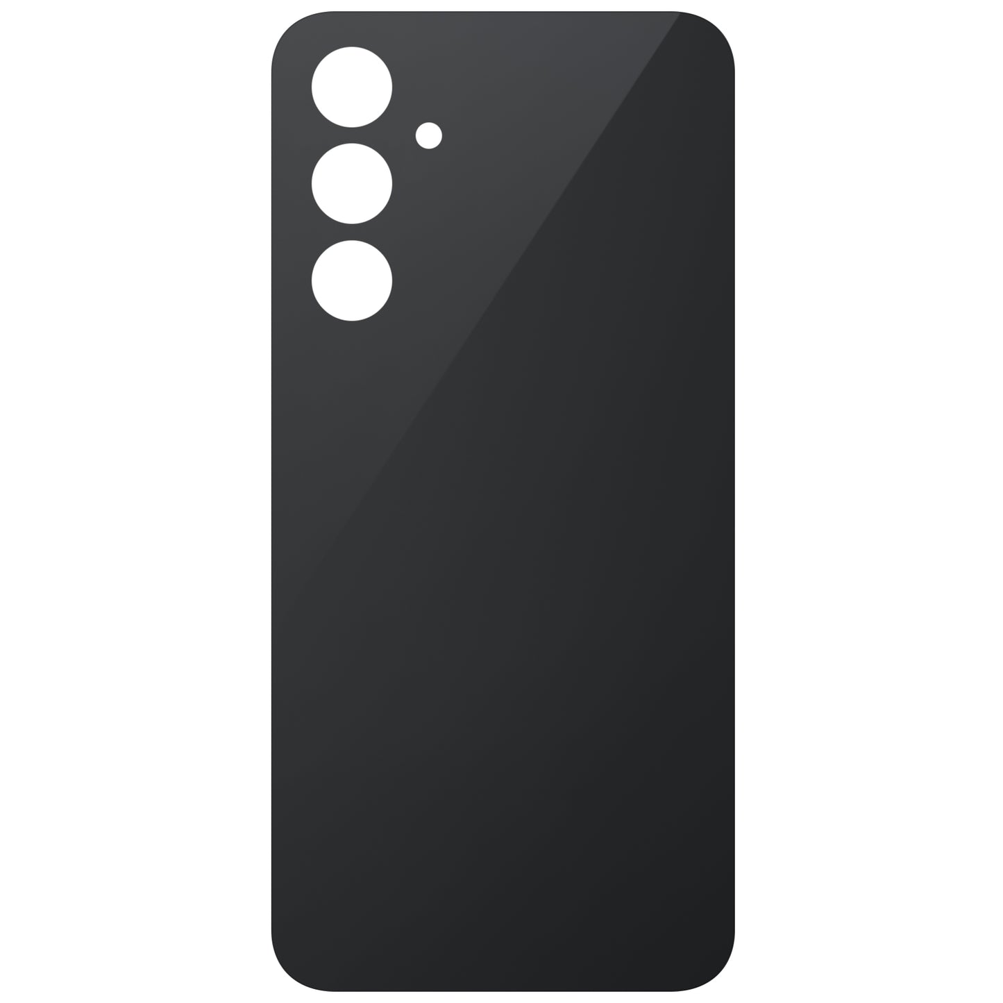 Couvercle de batterie compatible avec Samsung Galaxy A54 A546, Noir