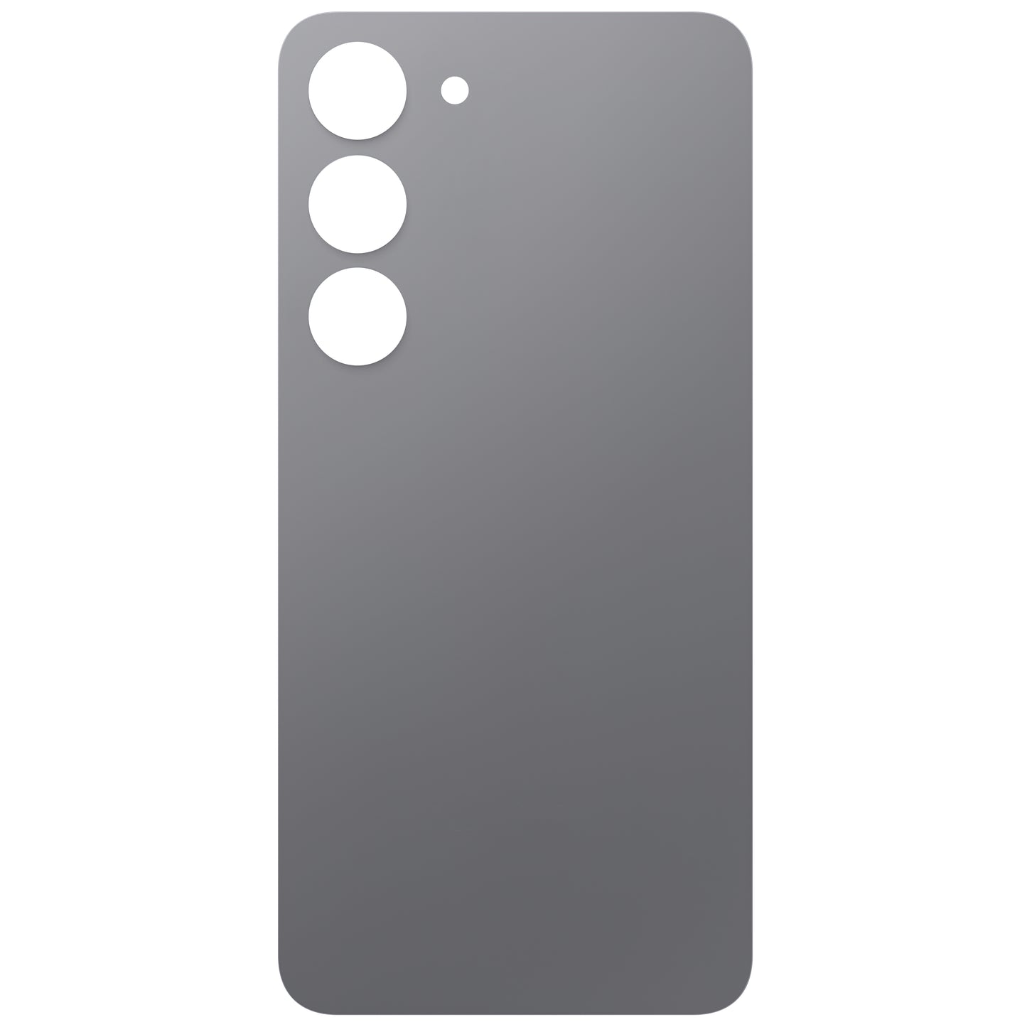 Couvercle de batterie compatible avec Samsung Galaxy S23 S911, Gris