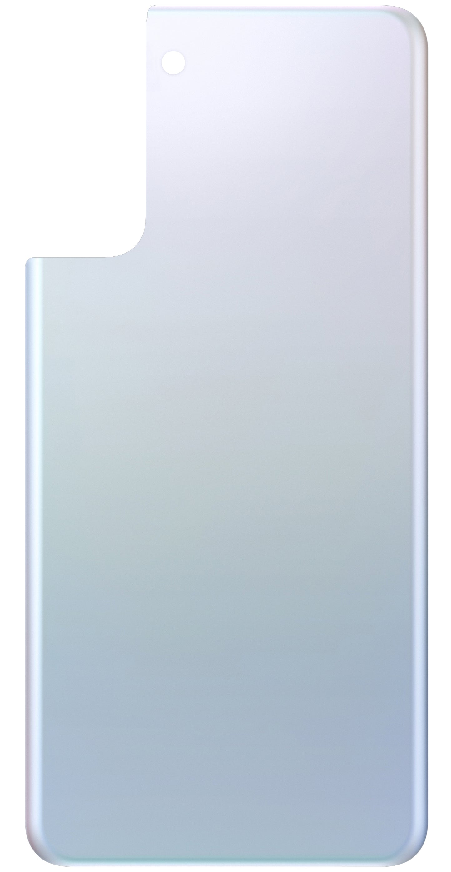 Couvercle de batterie compatible avec Samsung Galaxy S21+ 5G G996, Argent