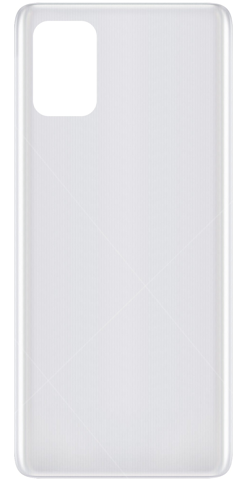 Couvercle de batterie compatible avec Samsung Galaxy A71 A715, Argenté