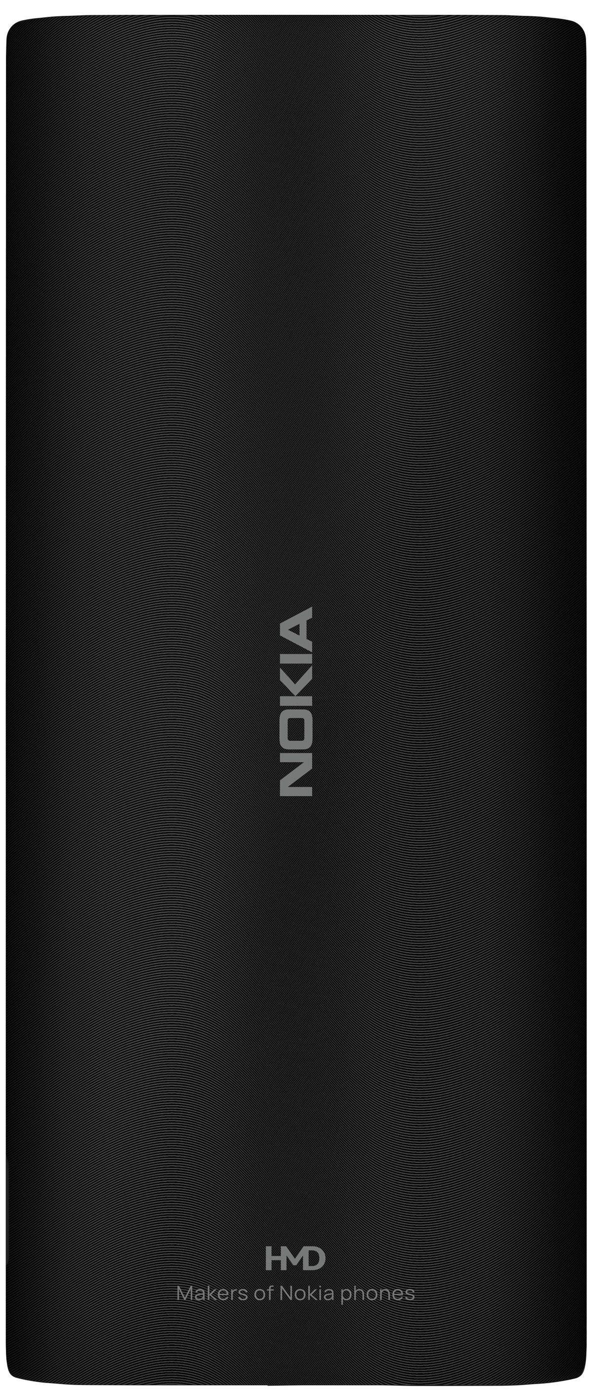 Couvercle de Batterie HMD 105 / Nokia 105 (2024), Noir, Service Pack SP20Z17Z3241S