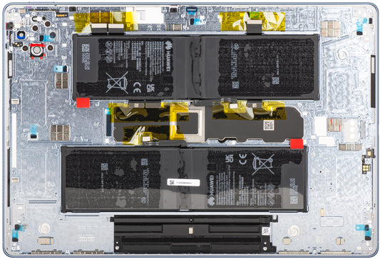 Couvercle de batterie Huawei MatePad Pro Max PapperMatte Edition, avec batterie, bleu, Service Pack 02357TLR