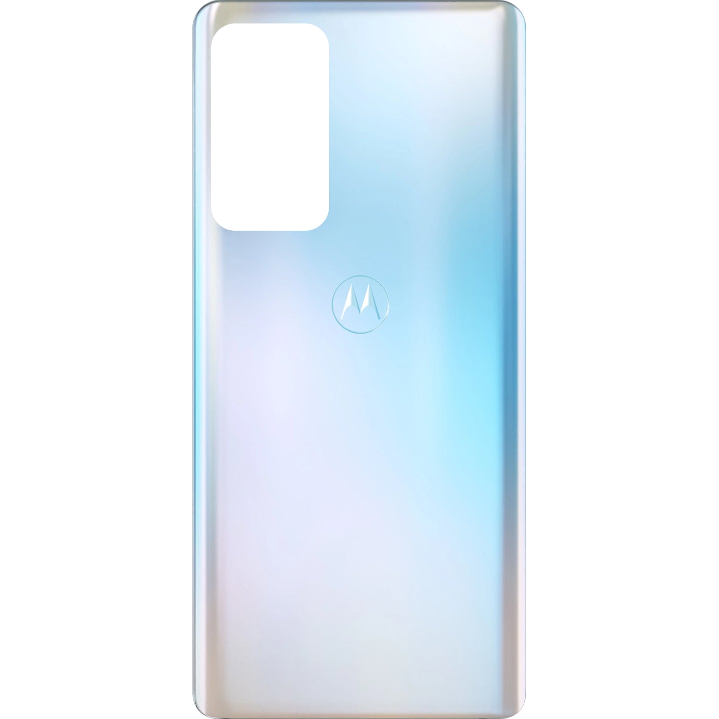 Couvercle de batterie Motorola Edge 20 Pro, bleu (nuage irisé), Service Pack 5S58C19372