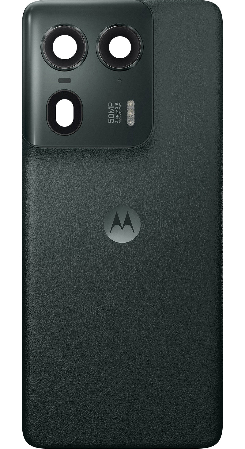Couvercle de batterie Motorola Edge 50 Ultra, Noir (Forest Grey), Swap 5S58C24471