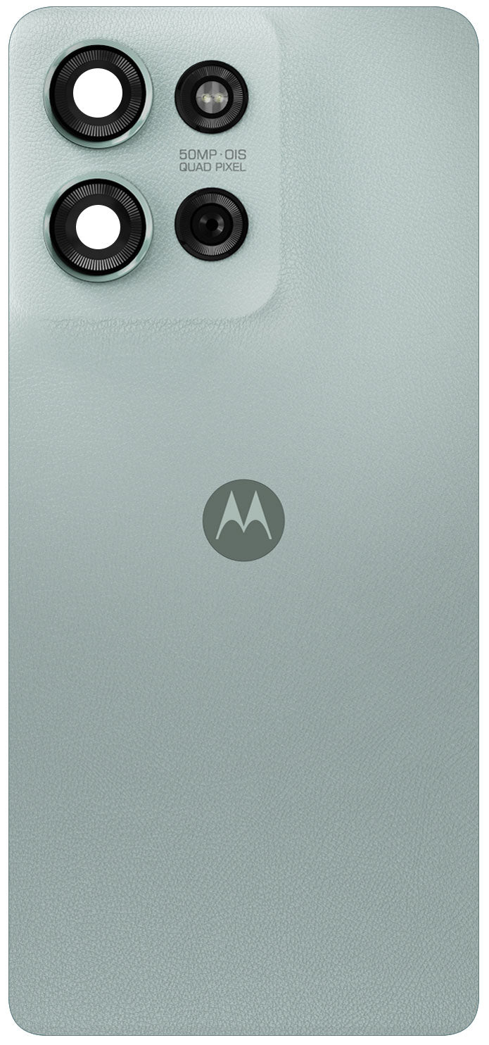 Couvercle de batterie Motorola Moto G75, Argenté (Succulent Green), Service Pack 5S58C28959